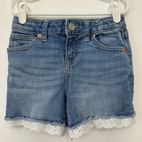 Cat & Jack Shorts with Eyelet Detail on Hem size S(6/6x) - Picture 1 of 5